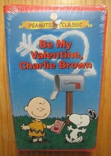 PEANUTS CLASSIC BE MY VALENTINE CHARLIE BROWN VHS VIDEO NEW
