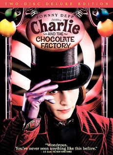 Charlie and the Chocolate Factory (DVD, 2005, 2 Disc Set Deluxe 