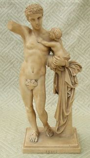 Ruggeri Statue Ermes Holding Child Greek God