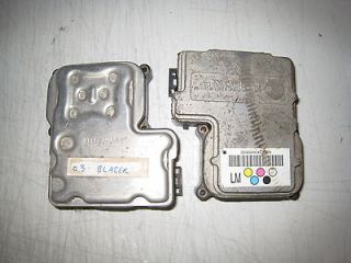 2000 2001 2002 Chevy S10 Blazer Sonoma ABS EBCM Anti Lock Module 