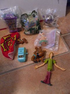 Scooby Doo NIP Burger King Toys Wendys Shaggy Scrappy Doo Mystery 