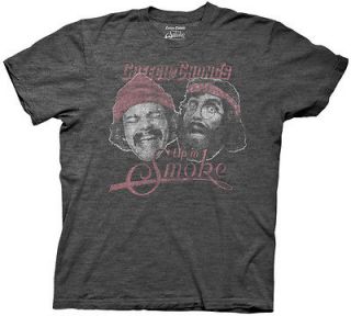 New Cheech & Chongs Up in Smoke Movie Vintage Distressed Faded Soft T 