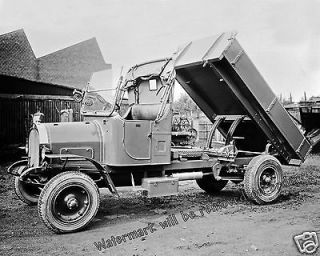 Photograph   Vintage Image 2.5 Ton Swedish Scania Vabis Dump Truck 