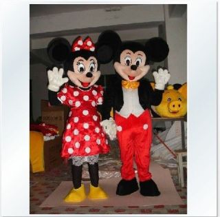   and Minnie Mouse Mascot Costume Fancy Dress Halloween Christmas gifts