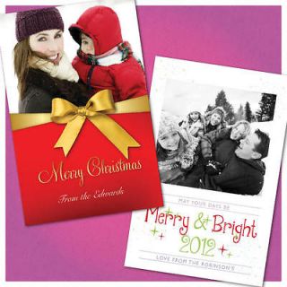 Personalised Christmas Cards, Xmas Multi pack, Special Xmas Prices 
