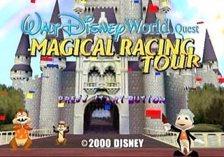 Walt Disney World Magical Racing Tour Nintendo Game Boy Color, 2000 