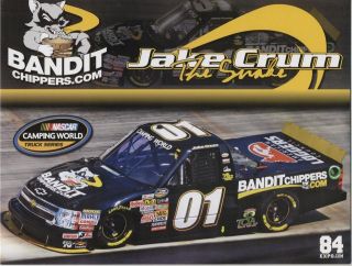 2011 JAKE CRUM #01 BANDIT CHIPPERS CAMPING WORLD TRUCK SERIES 