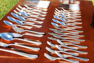 Christofle Pastorale Silverplated 60pcs for 6 pers COMPLETE SET 
