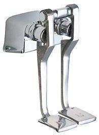 Chicago Faucets 625 LPSLOABCP Chrome ECAST Combination Pedal Box with 