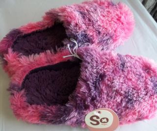 NWT SO FROM KOHLS WOMENS CLOG SLIPPERS TIE DYE SIZE LARGE (9 10 