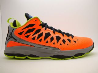   ] Mens Air Jordan CP3 VI Orange Black Stealth Atomic Green Chris Paul