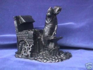 THE BLACKSMITH at WORK figurine. British mining coal