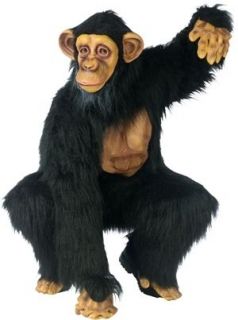 Chimpanzee Monkey Adult Animal Chimp Halloween Costume