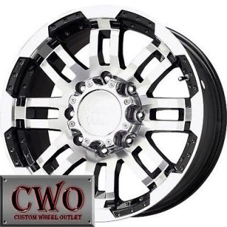   Vision Warrior Wheels Rims 8x165.1 8 Lug Chevy GMC Dodge 2500 2500HD