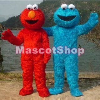 Sesame Street COOKIE MONSTER MASCOT COSTUME Adult Size