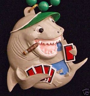 Card Shark Cigar Poker Mardi Gras Necklace Beads
