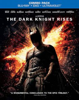 The Dark Knight Rises Blu ray DVD, 2012, 2 Disc Set, Includes Digital 