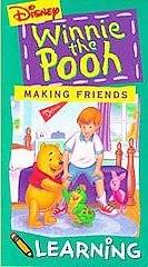 Winnie the Pooh   Pooh Learning   Making Friends (VHS, 1994)