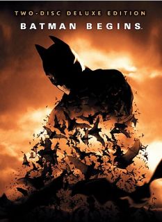 Batman Begins DVD, 2005, 2 Disc Set, Deluxe Edition
