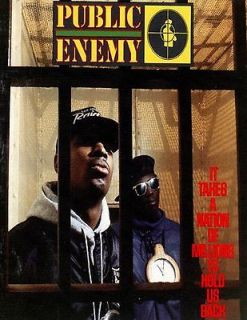   ENEMY takes a million to hold us back chuck d glossy photo t shirt