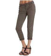   1225 Inez Low Rise Slim Chino Crop Ankle Pant Vintage Pendleton 28