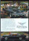 IMPERIAL Custom Four Door by Chrysler BLUE car 1960 ad
