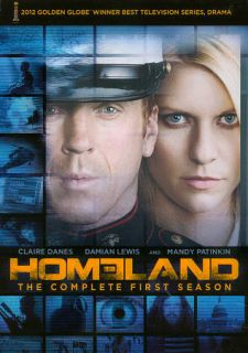 Homeland The Complete First Season DVD, 2012, 4 Disc Set