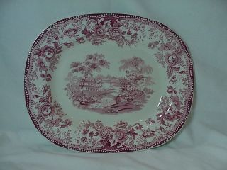 Royal Staffordshire Dinnerware by Clarice Cliff Tonquin Oval Serving 
