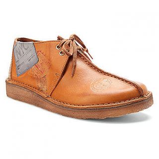 Clarks Classic Desert Travel Trek Tan Brown Leather Shoe 75551