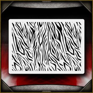 Zebra Pattern 2 Airbrush Stencil Template Airsick
