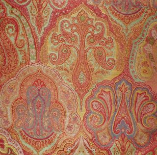 CLARENCE HOUSE ETRO Floridiana Paisley Woven New Remnant