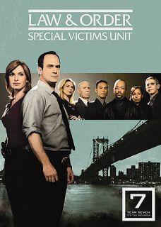 Law Order Special Victims Unit   The Seventh Year DVD, 2008, 5 Disc 
