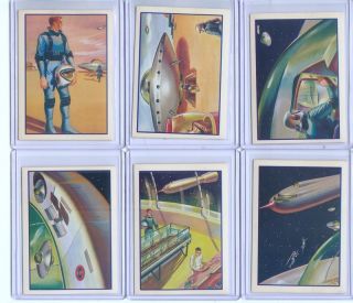 1962 Mister Softee Trip to the Moon Set (10) EX+