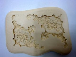   Mold Mould for Sugar Cake,Cup Cake, Clay   small lace emblem