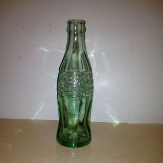 Vintage GREEN GLASS COCA COLA SODA BOTTLE Montgomery Ala