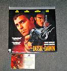 GEORGE CLOONEY QUENTIN TARANTINO SIGNED FROM DUSK TIL DAWN LASERDISC 