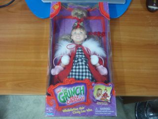 The Grinch Stole Christmas Cindy Lou Who Doll MIB