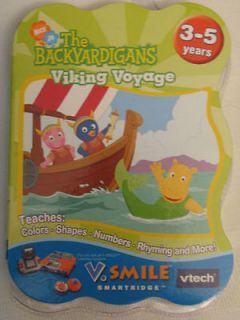 Vtech V Smile Smartridge The Backyardigans Viking Voyage Game 