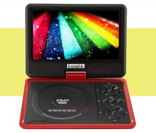 inch Portable DVD EVD VCD CD  MP4 Player TV Game 180 fast ship