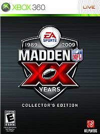   NFL 09 20th Anniversary Collectors Edition Xbox 360, 2008