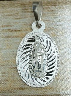 Virgen de Guadalupe .925 Sterling Silver Medal