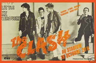 the clash poster in Entertainment Memorabilia
