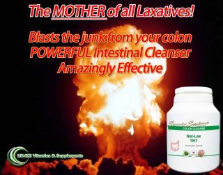 Nat Lax TNT ★ Strong Laxative Colon Cleanse Supplement★