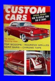 CUSTOM CARS SEP 1959,1957 FORD,1950 LOW MERCURY COUPE,SEPTEMBE​R,HOT 