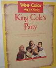 Wee Color Wee Sing King Coles Party by Susan Hagen Nipp (1989 