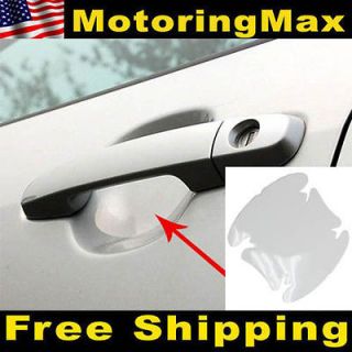 Universal Clear Side Door Handles Paint Scratches Protective Film 