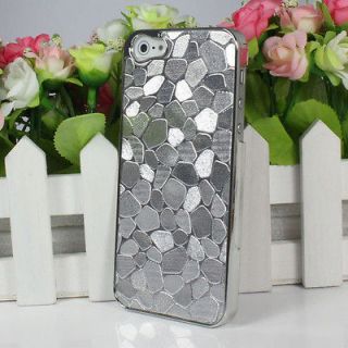 New Fashion 3D Irregular Stone Shape Hard Back Case Cover For Apple 