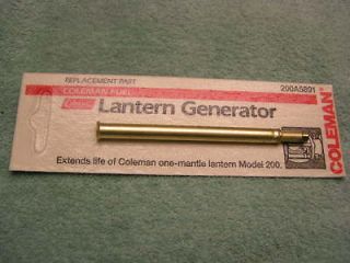NEW COLEMAN LANTERN GENERATOR FOR 200 A PARTS