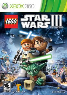 LEGO STAR WARS III 3 THE CLONE WARS XBOX 360 GAME BRAND NEW SEALED