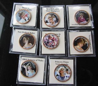 TIME PIECE OF PRINCESS DIANA COIN COLLECTIONS WITH AUTHENTICITY